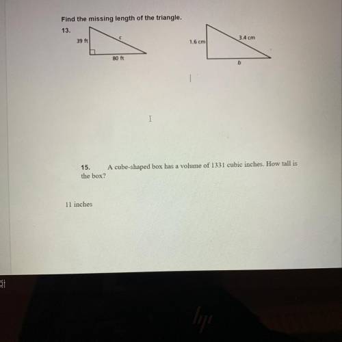 Can someone help with the two triangle questions (will mark brainliest!!)