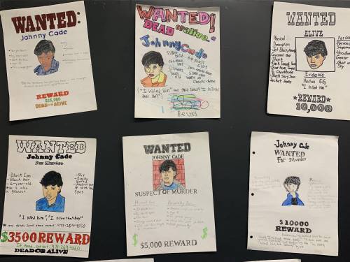 These are for any kid doing wanted posters for the outsiders
