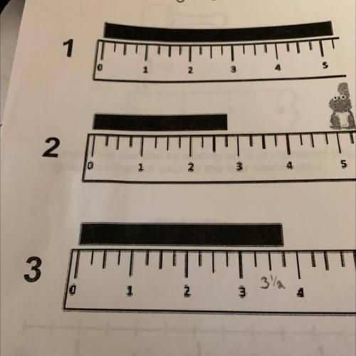(Help me with my
Little sisters homework)
What is the length of each line?