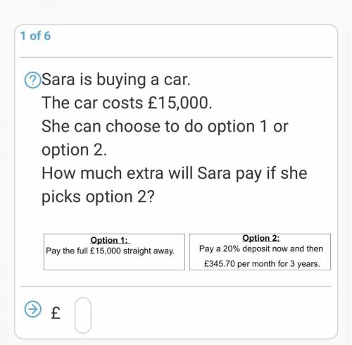 How much extra will Sara pay If she picks 2?
