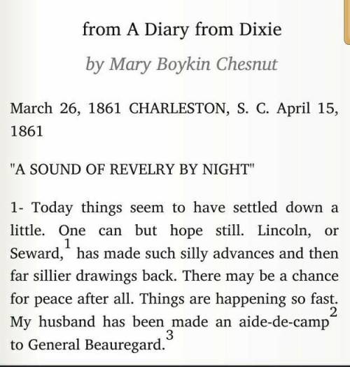 How does Mary Chesnut handle her differing views toward the North and the South in Section 1 of A
