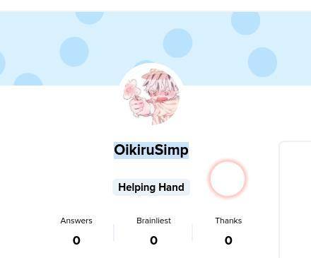 WHY IS THERE AN OIKIRUSIMP USER
IMPOSTER