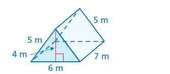 Find the surface area of the prism. PLEASE NO LINKS
