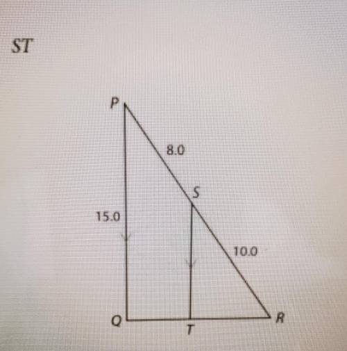 Explain how you know whether the triangles are similar.If possible , find the indicated length.