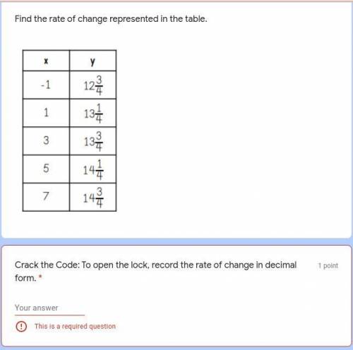 I need to find the rate change and then input it as a decimal, but I don't exactly get. Help?