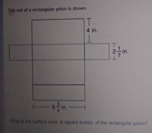 Find the surface area of this triangular prism​