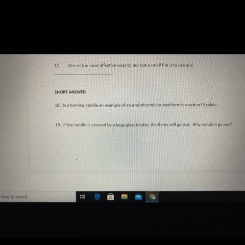 Can someone pls help me with 17 and the short answer pls someone pls no links....