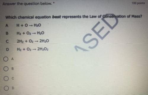 PLEASE HELP  100 POINTS IF YOUR GOOD AT CHEMISTRY AND BIOLOGY .