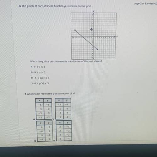 I need help on this test. Will give Brainliest to whoever answers first! Pt. 3