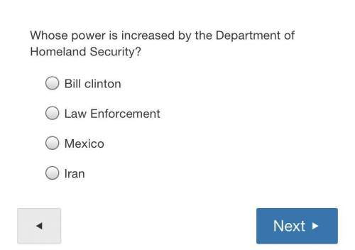 Whose power is increased by the department of homeland security ?