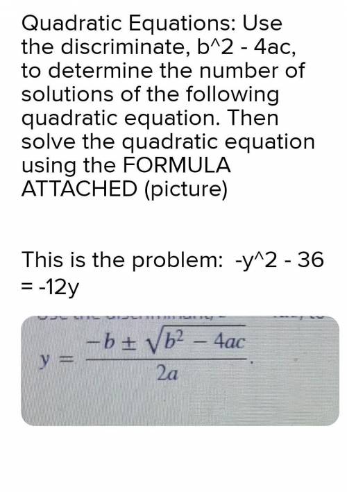 Quadratic Equations

problem: -16x^2 = 24x + 9 using the FORMULA in the picture attached to solve.