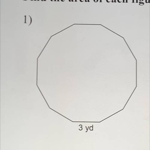 Find the area of the figure. Round your answer to the nearest tenth :)