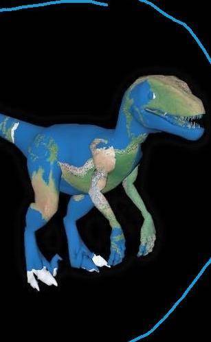 Is the earth dinosaur shaped?​