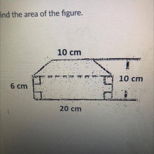 Help! Quick! Find the area of the composite figure