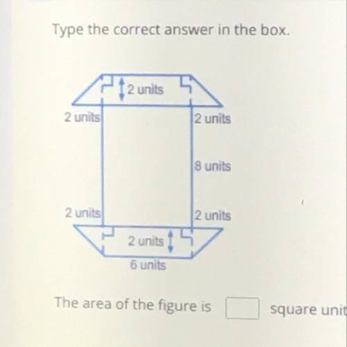 Type the correct answer in the box.

2 units
2 units
2 units
8 units
2 units
2 units
2
2 units
6 u