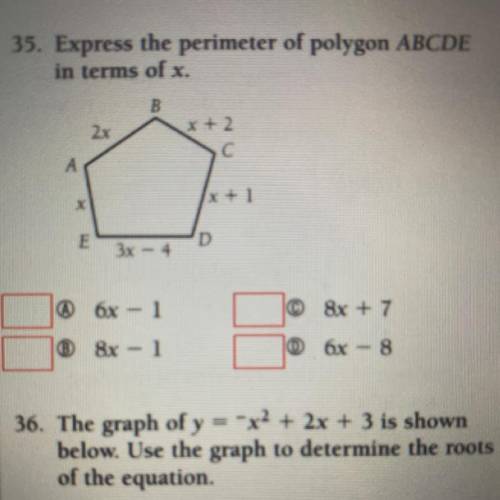 I need help on this question. only number 35 but i really need the help. i’m not very familiar with