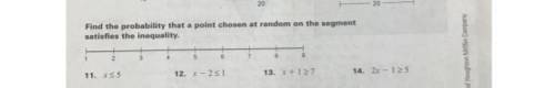 BRAINLIEST!!! find the probability for numbers 11 and 13 please