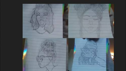 Alr here is some of my drawing not my best ones but those are the ones im going to post so i dont e