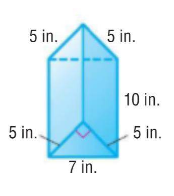What is the surface area of the figure?