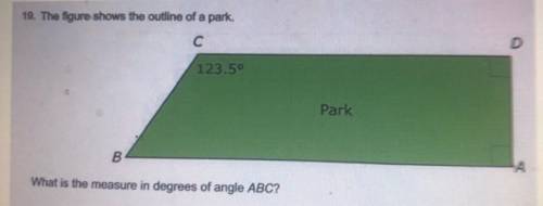 What is the measure in degrees of angle ABC
No links please:)