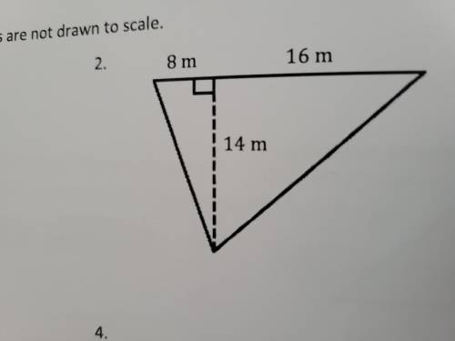 I need a expert I need the area of the square the smaller triangle and the bigger triangle