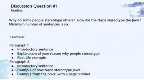 In the devil's arithmetic, How did Nazis stereotype the Jews? Minimum of six sentences