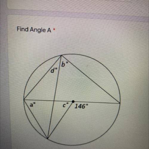 Find angle A
Please thank
You