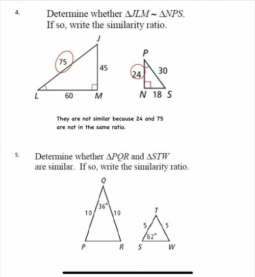 PLEASE HELP ME WITH NUMBERS 4 AND 5 PLZ I WILL GIVE BRAINLIEST ANSWER