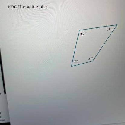Find the value of X??