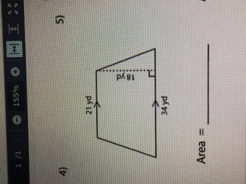Find the area of the quadrilateral