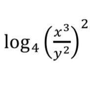Expand logarithm equation