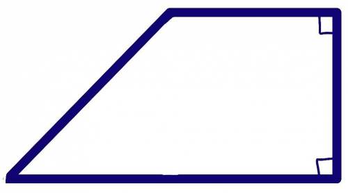 Henri cut away half of a shape five times. The following trapezoid is what remains.

a. Draw what