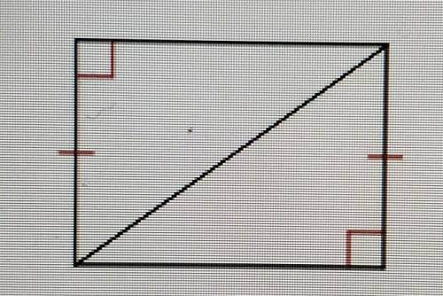 Determine if the 2 triangles are congruent.

A) SAS B) AASC) HL D) Not enough information ​