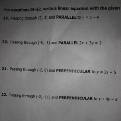 Need help with these 4 problems will give brainliest to the person who answers them all