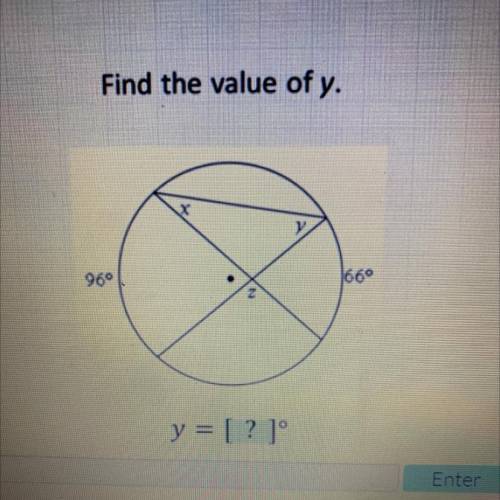 Will give brainliest 
Find the value of y.
1
960
y = [? 10
