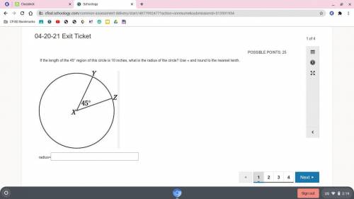 How do i find the radius?
