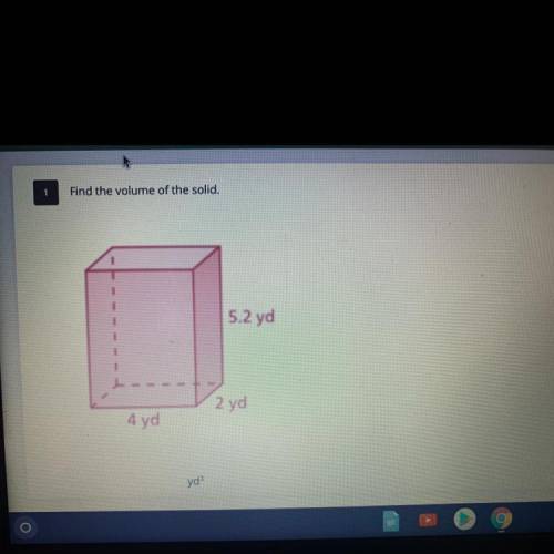 Find the volume of the solid.
Need correct answer with explanation( brainlest)