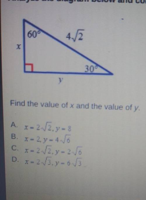 Find the value of x and y ?​