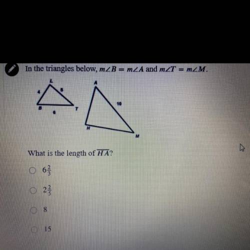 Please help me find the length of this triangle