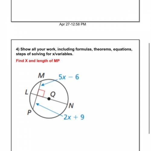 How to show work on this and edit this please with full work geometry problem. Help pls