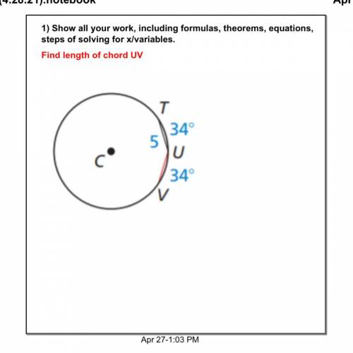 What is the answer to this math problem with full work
