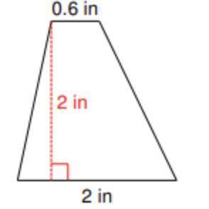 Find the area of the quadrilateral below. Formula is: A=1/2h(b1+b2)!!