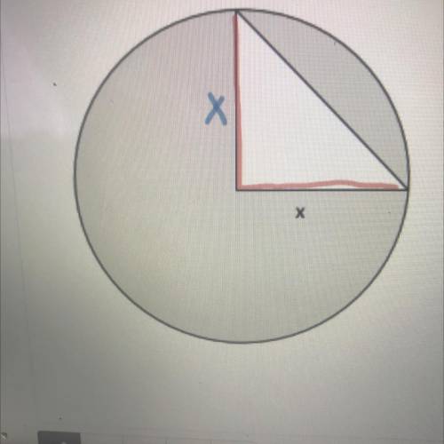 #3 Triangle inscribed in circle (Use 3.14 for pi)
