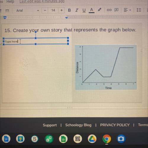 HELPPPP I need to write my own story about the graph below but I don’t get it