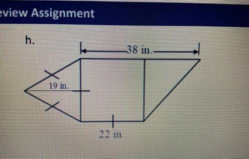 Find the area of following figures.