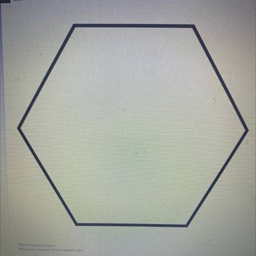 Please help! what is the measure of each central angle?