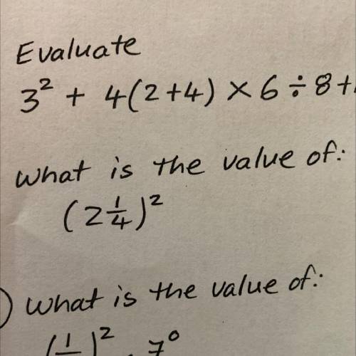 What is the value of:
(2 1/4)²
NEED ASAP