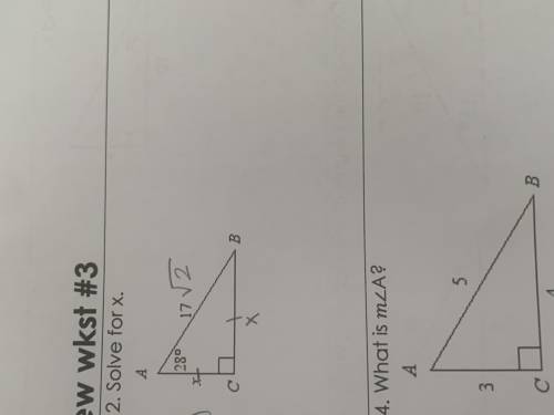 How would I be able to solve for x?