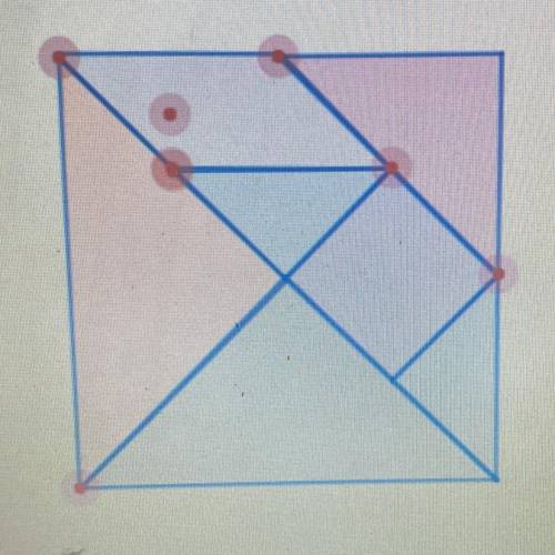 What fraction of the large square is the parallelogram?