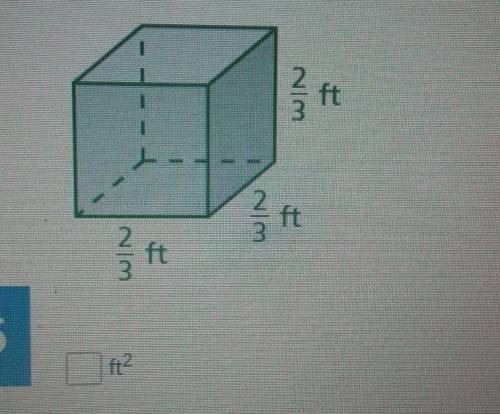 Find the surface area of the prism. Write your answer as a fraction or moxed number.​